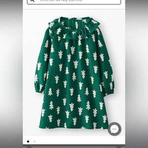 Hanna Anderson Green Tree Girls Nightdgown